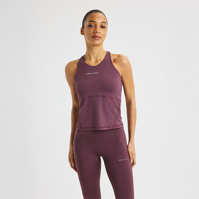 Jacquard Linne Lila
