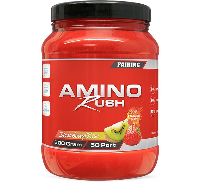 Amino Rush, 500 g, Strawberry/Kiwi 