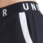 UA Play Up 2-in-1 Shorts, Black/White