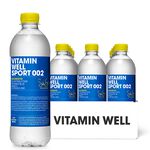 12 x Vitamin Well Sport 002, 500ml, Citron/Lime