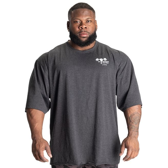 Harder To Kill Iron Tee Dark Grey Melange
