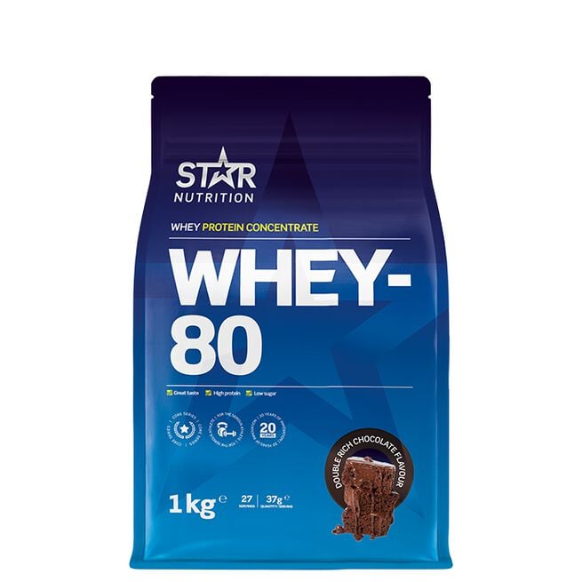 Whey 80 dosering