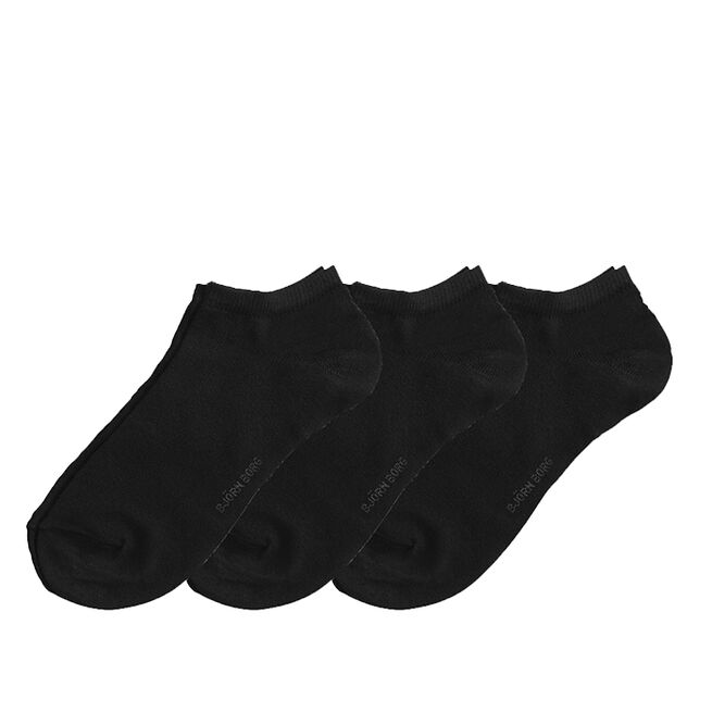 Björn Borg 3 pack Essential Steps Black