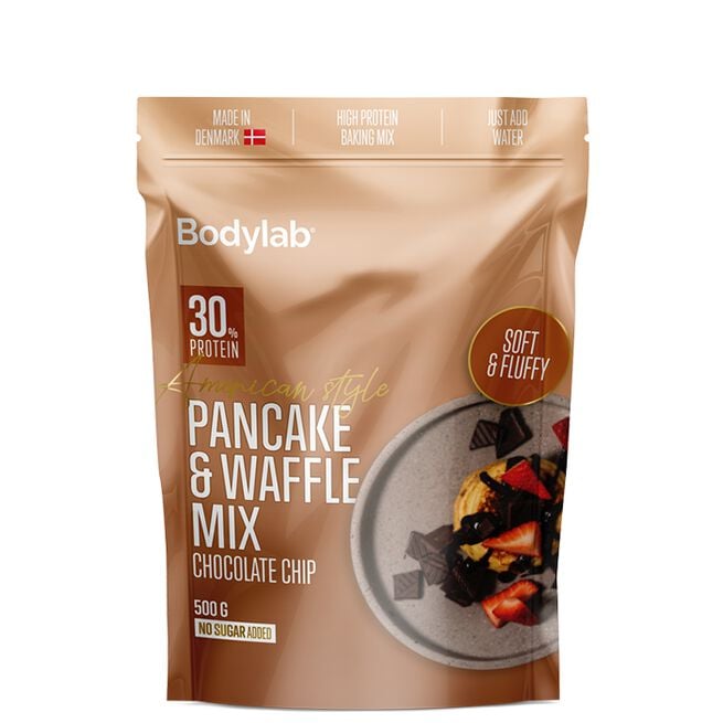 Bodylab Pancake and Waffle Mix, 500 g Chocolate Chip