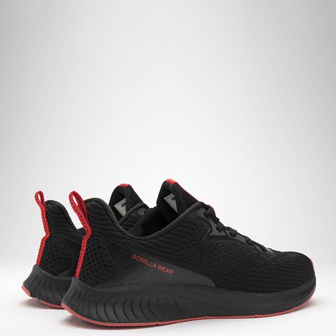 Milton Training Shoes, Black/Red