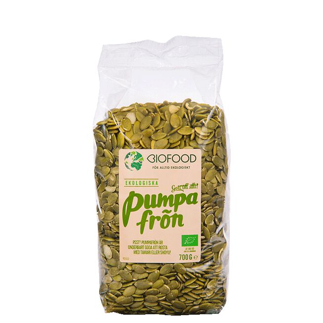 Pumpafrön, 700 g Biofood