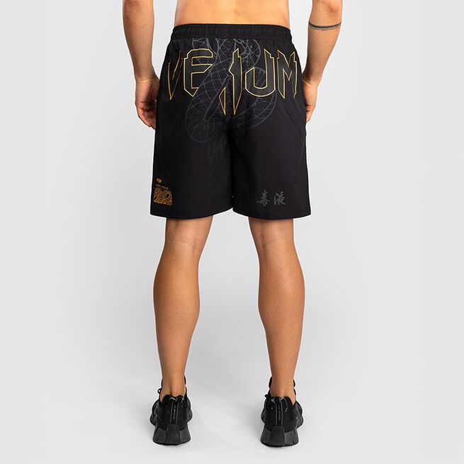 Serpenti Träningsshorts Svart Silver Guld