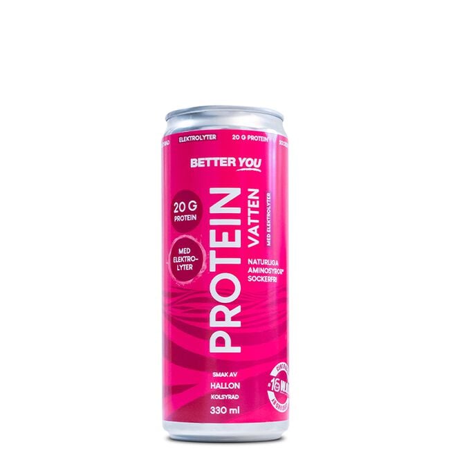 Proteinvatten Elektrolyt Hallon 330 ml