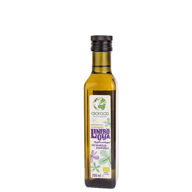 Ekologisk Linfröolja 250 ml