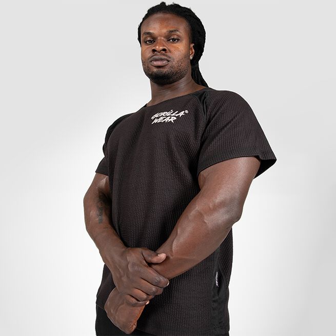 Augustine Old School Work Out Top, Black