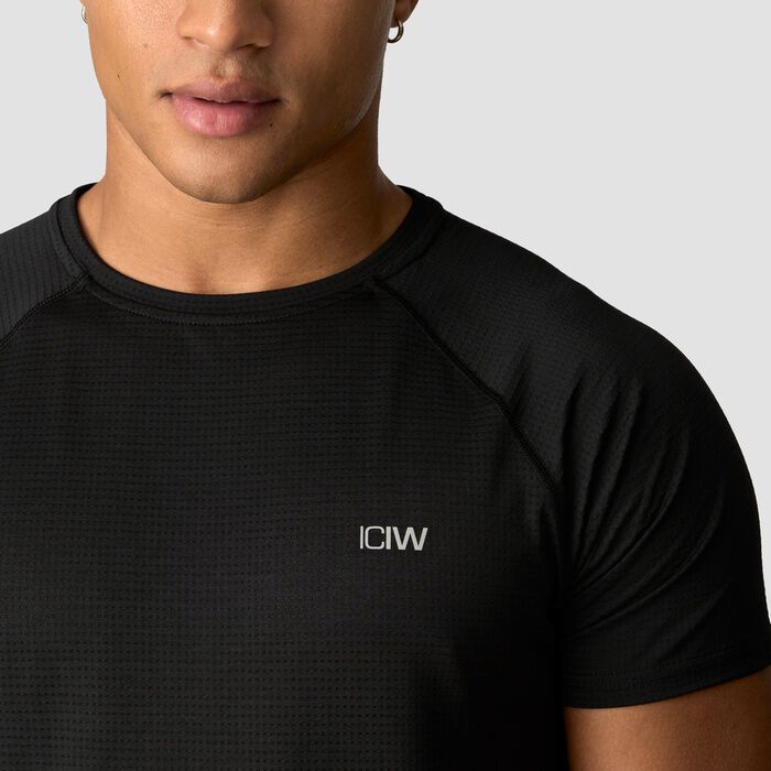 Tr&auml;nings T-shirt Svart