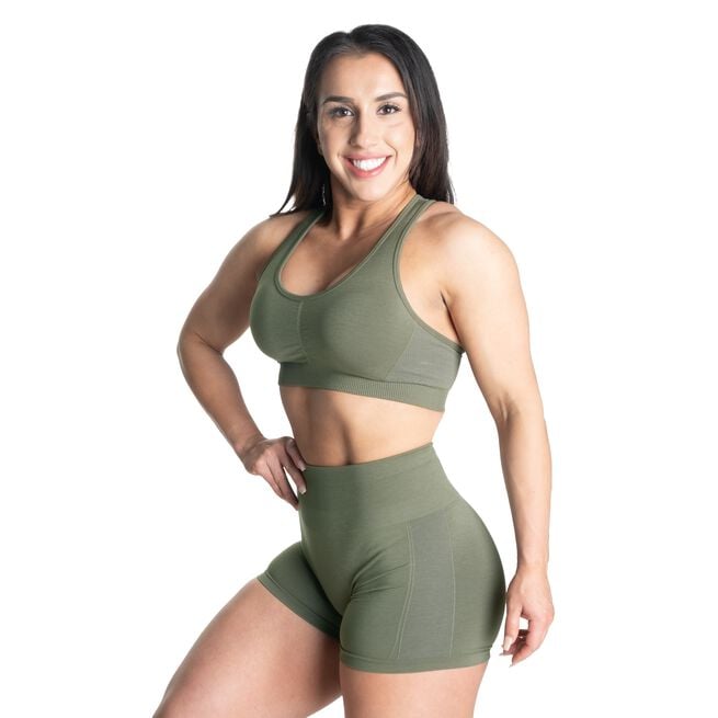 Scrunch Sports Bra Washed Green