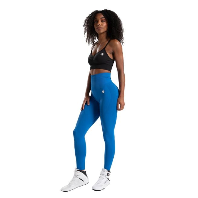 Olivia Seamless Leggings, Blue