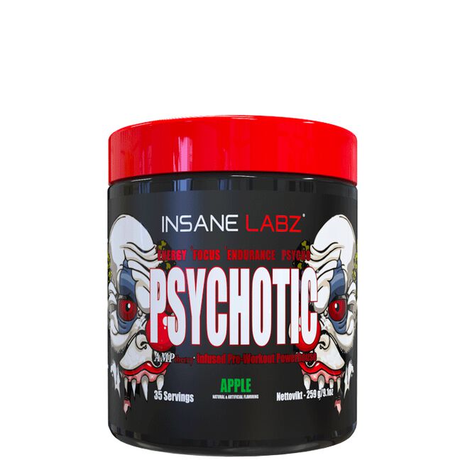 Psychotic Pre-Workout 35 portioner Apple