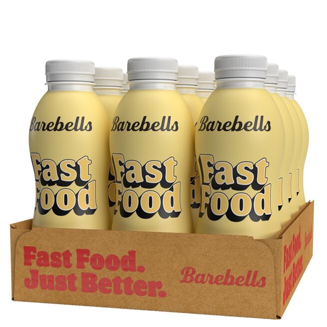 12 x Barebells Fast Food Måltidsersättning 500 ml Vanilla
