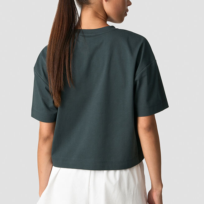 Everyday Cropped T-shirt Grön