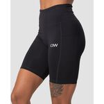 Scrunch Pocket Biker Shorts, Black, L 