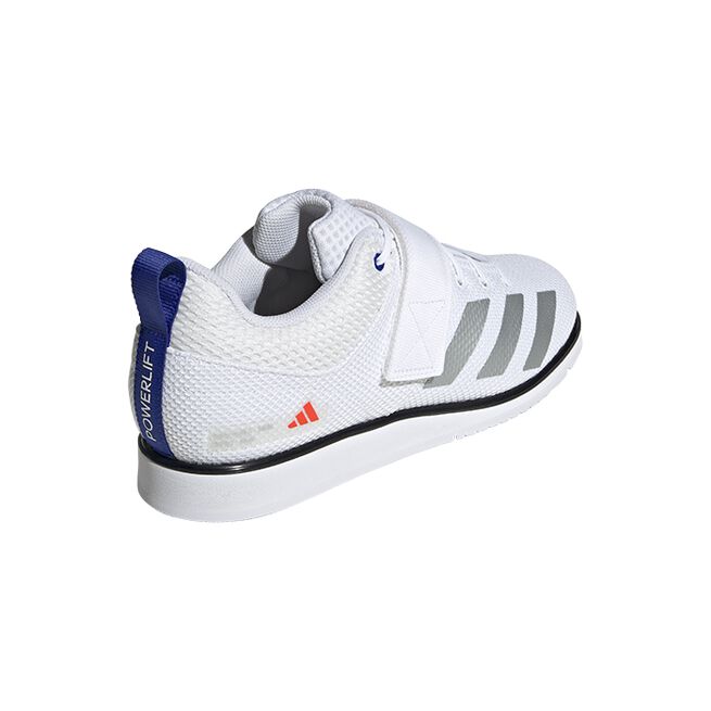 Powerlift 5 Skor Vit Silver
