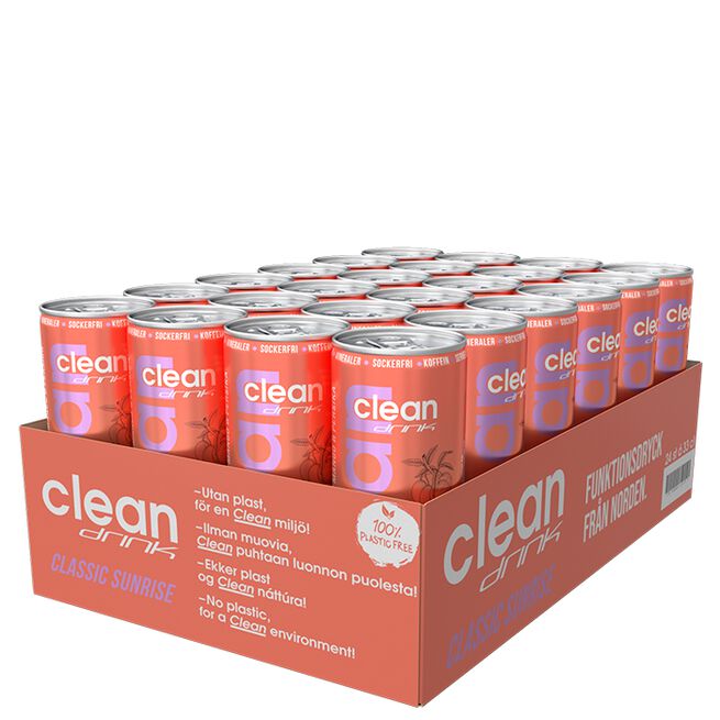 Clean Drink 330 ml Classic Sunrise