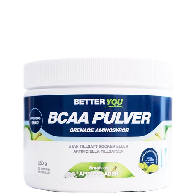 Naturligt BCAA Pulver 250 g Äpple/Fläder