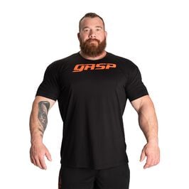 Legacy Gym Tee, Black/Flame, S  Legacy Gym T-shirt Svart Orange