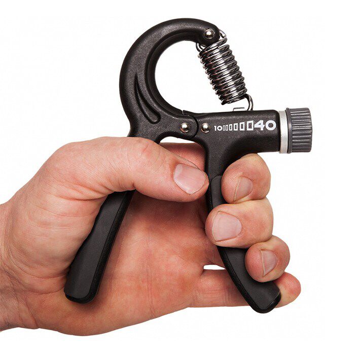 K p Hand Grip Adjustable 10 40 kg Black Gymgrossisten