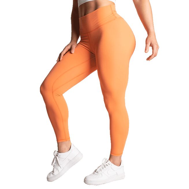 Core Leggings, Coral Orange, XS 