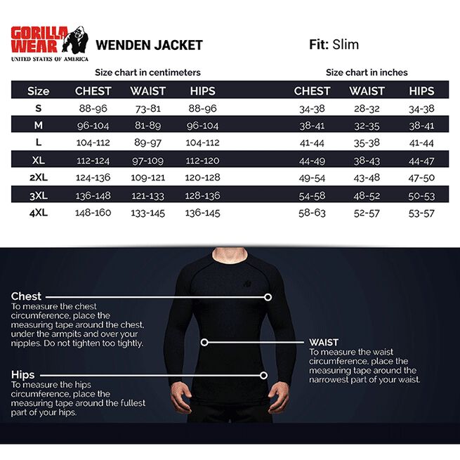 Wenden Track Jacket, Black/Gold, S 