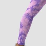 ICANIWILL Define Seamless Tie Dye Tights Purple Breeze