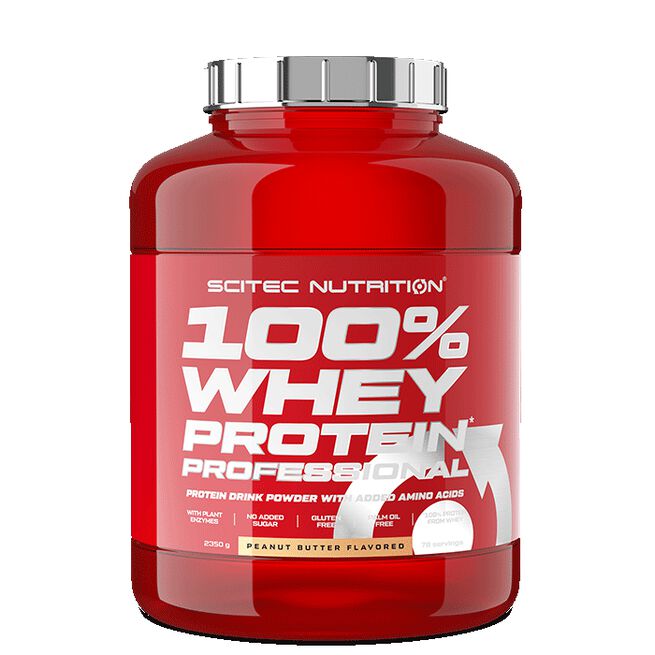100% Vassleprotein Professional 2350 g Peanut Butter