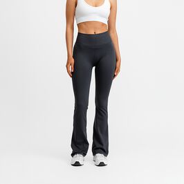 Seamless Flare Tights, Dark Grey, XS  Seamless Flare Träningstights Grå