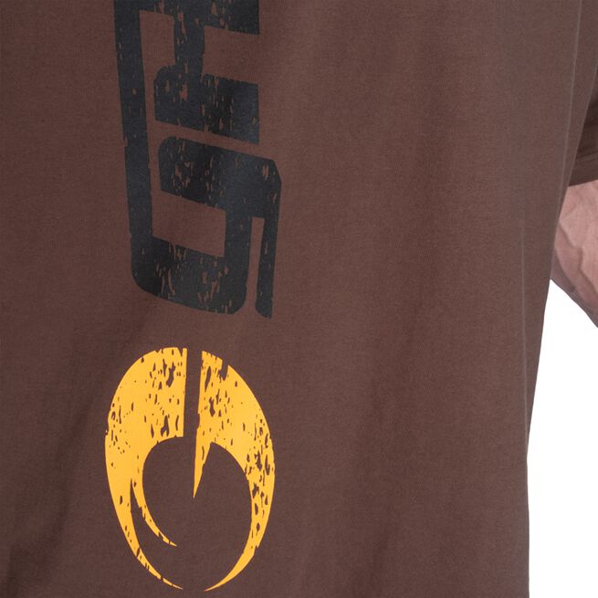Iron T-shirt Brun