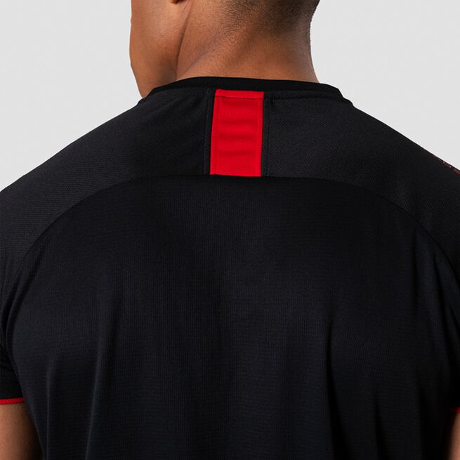 Smash Padel Tech T-shirt, Black/Red, L 