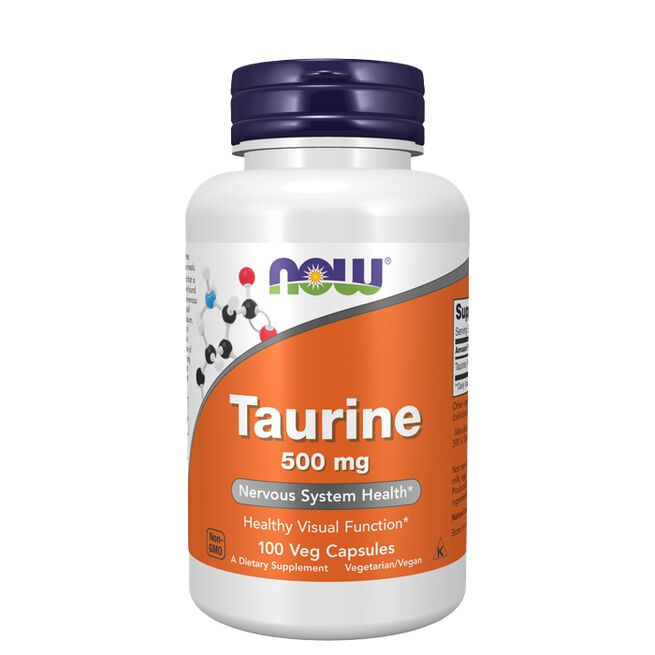 Taurin 500 mg 100 kapslar