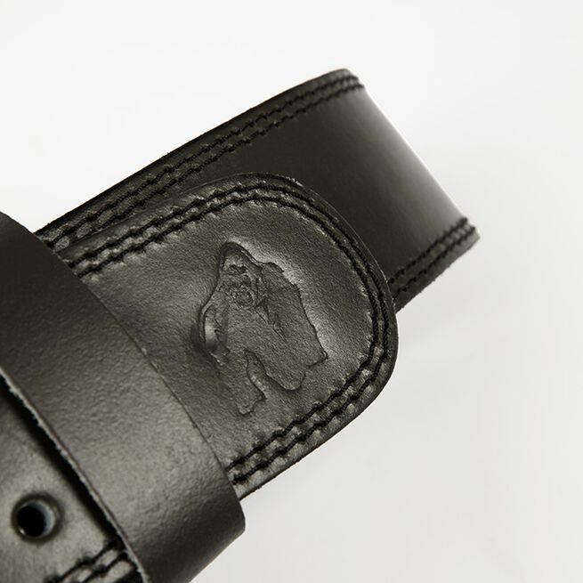 4 Inch Vadderat Lyftarbälte Läder Militärgrön
