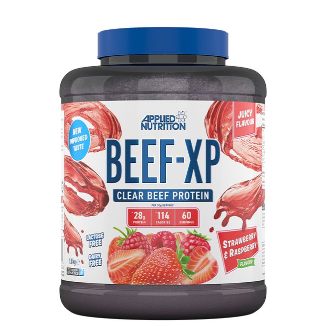 Beef Clear Protein Isolate 1,8 kg Strawberry Raspberry