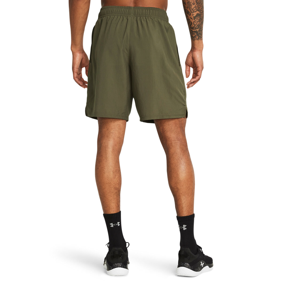 Woven Wdmk Shorts M&ouml;rkgr&ouml;n