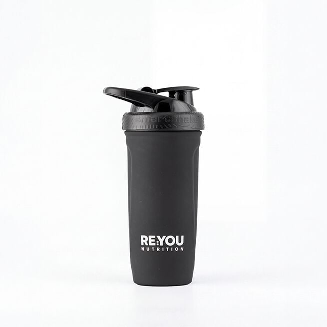 RE:YOU Stainless Steel Shaker Black 900 ml