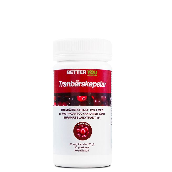 Tranbärskapslar 90 kapslar