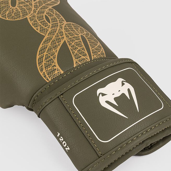 Serpenti Boxningshandskar Khaki Brons Ivory