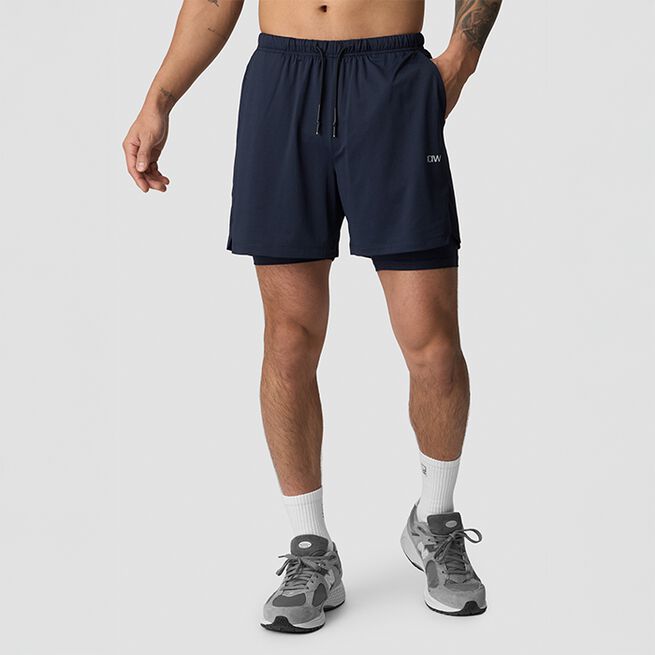 Stride Shorts Marinblå