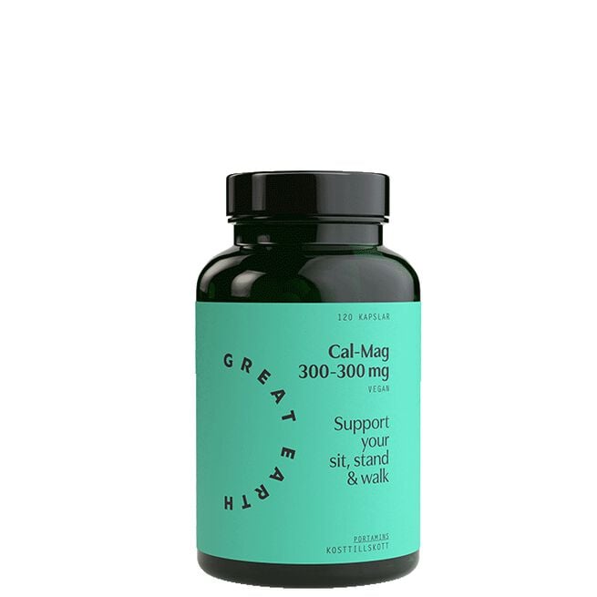 Kalcium Magnesium 300/300 mg 120 kapslar