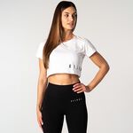 Relode Mercy Cropped T-shirt, White