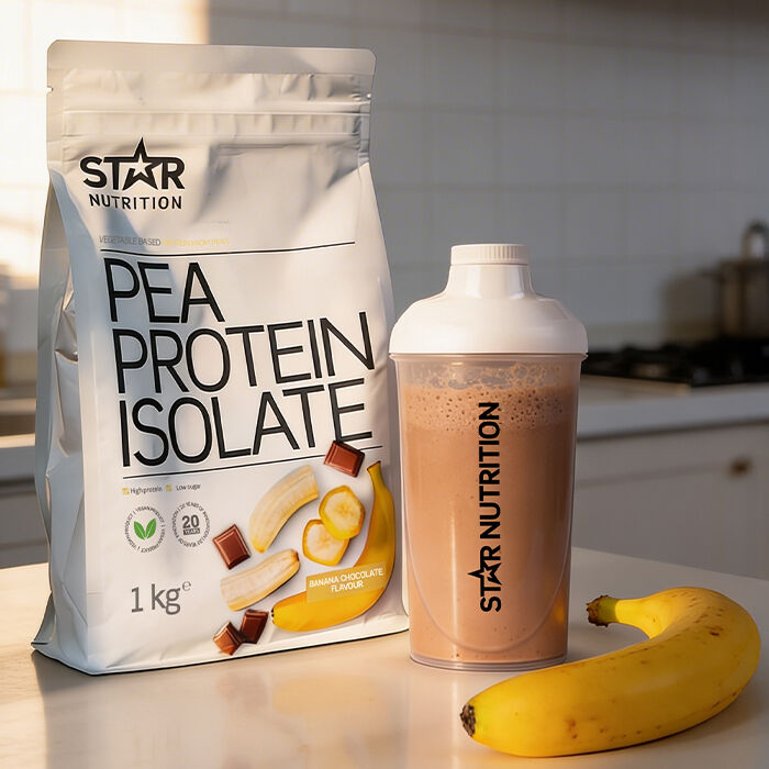 &Auml;rtproteinisolat 1 kg Banana Chocolate (NEW)