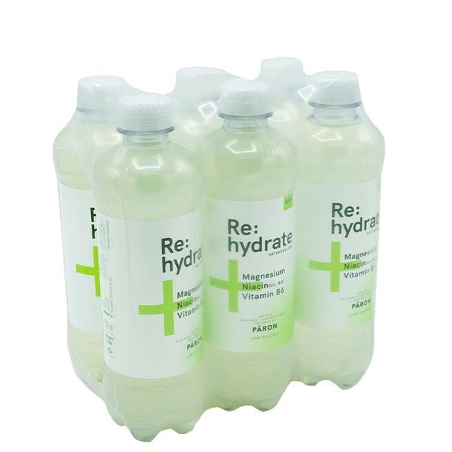 6 x Vätskeersättning 500 ml Päron