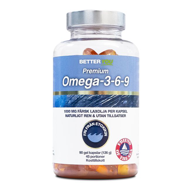 Premium Omega-3-6-9 90 kapslar