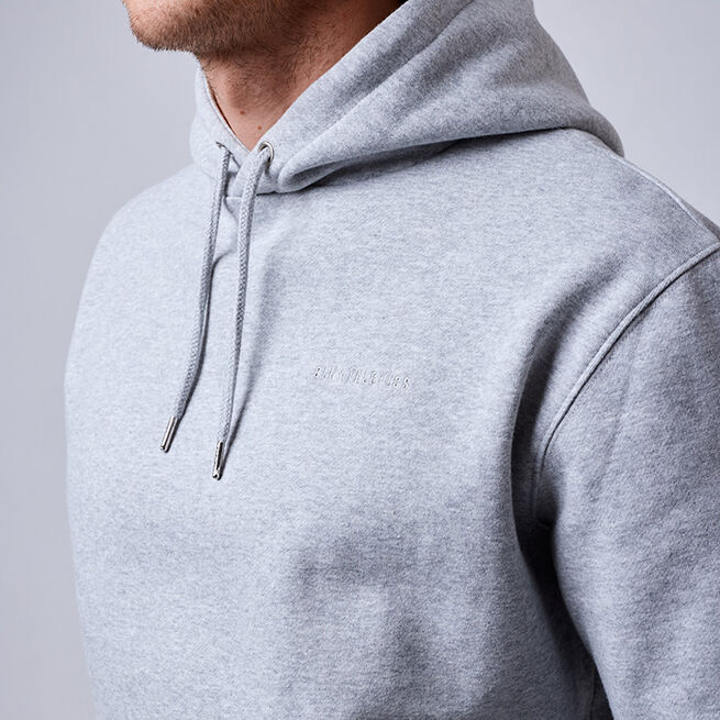 Men's Core Hoodie, Grey Melange