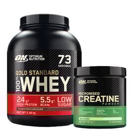 Whey gold standard Protein 2,2kg + Creatine 187g  Whey gold standard Protein 2,2kg + Creatine 187g