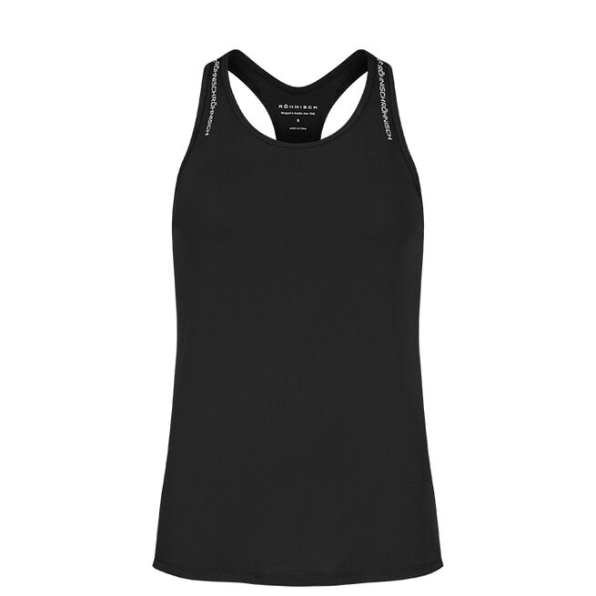 Logo Racerback, Black, S 