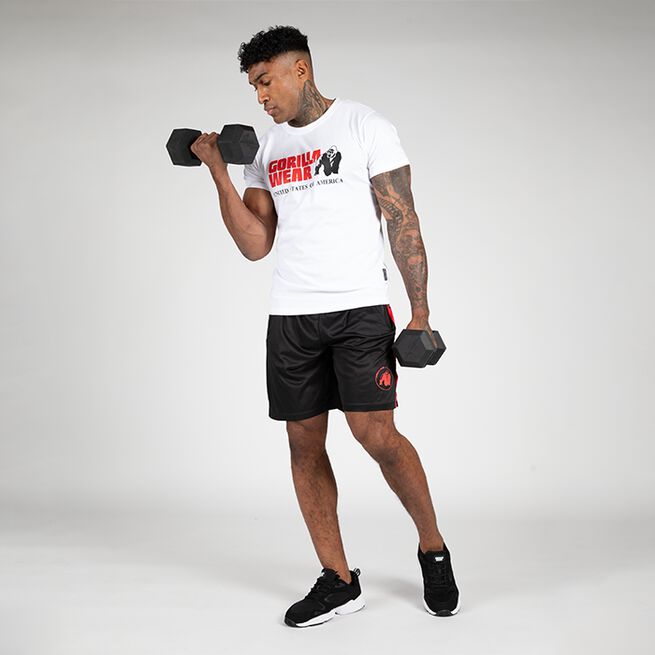 Atlanta Shorts, Black/Red